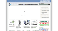 Desktop Screenshot of pacontrol.com.br